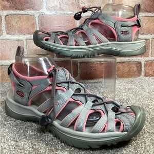 Keen Womens Whisper fisherman sandals size 9.5